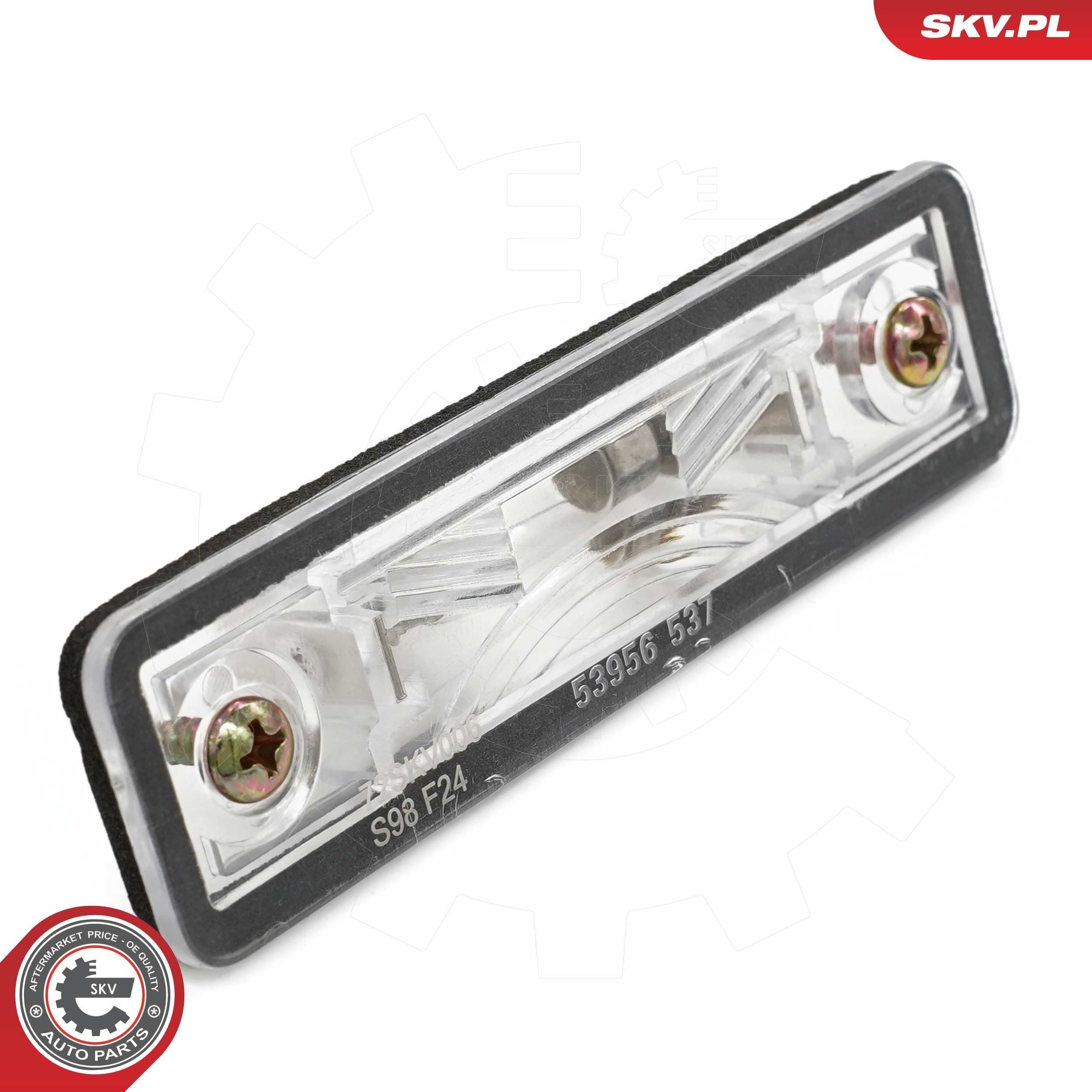 Kupić Lampa oświetlenia tylnej tablicy rejestracyjnej Opel Meriva   w dobrej cenie